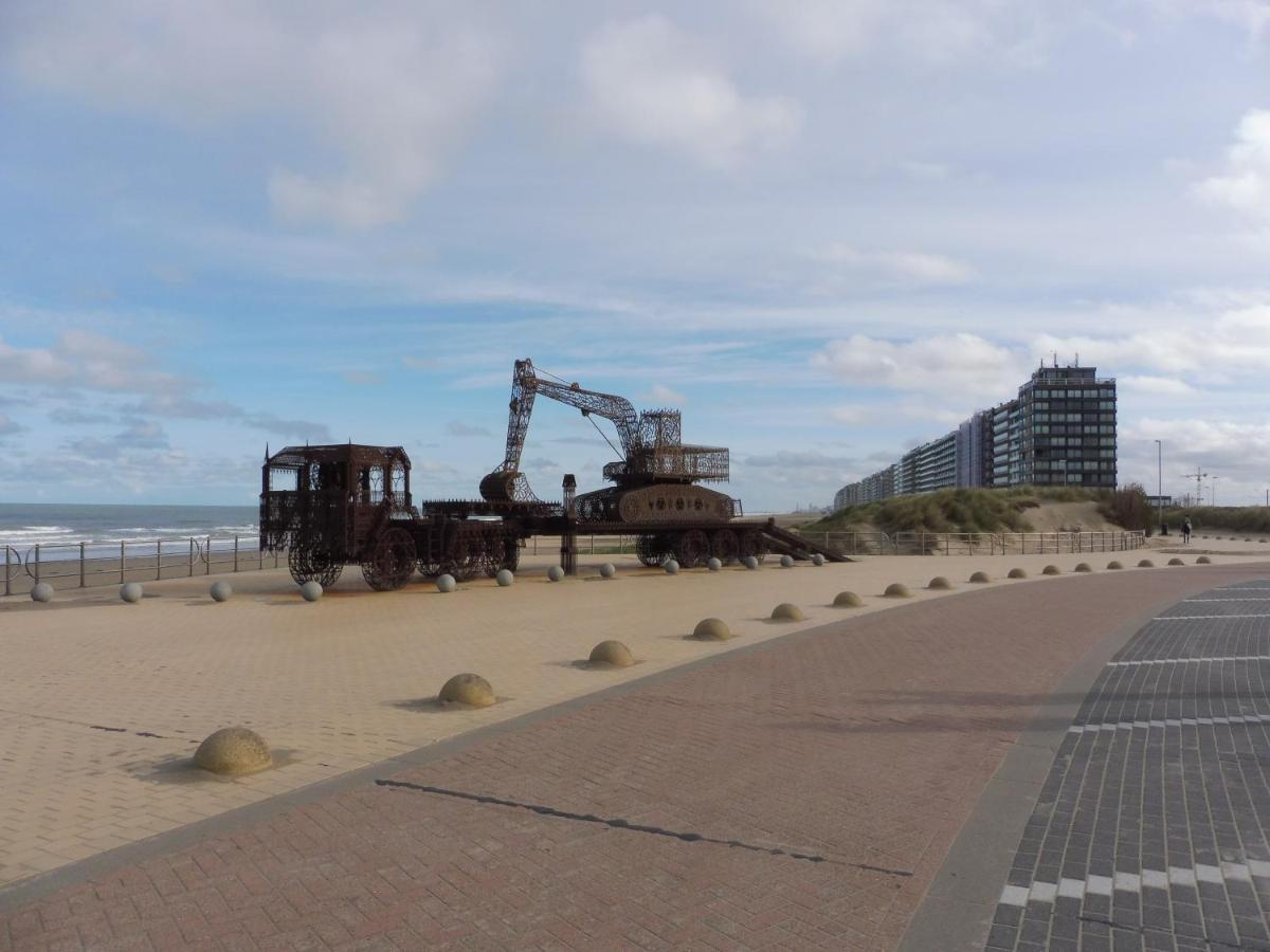 Studio On The Beach With Sea View Middelkerke Exteriér fotografie